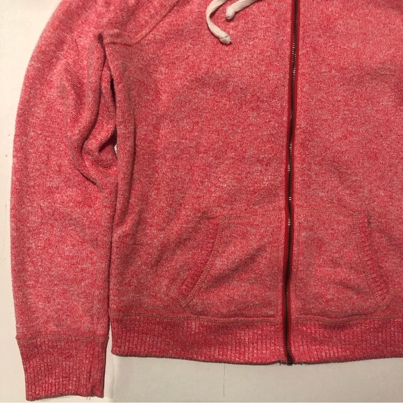 American Eagle Outfitters Full Zip Hoodie Womens Size XL Pink Color - Picture 2 of 10